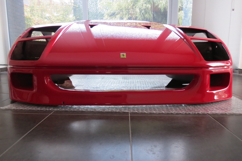 Illustration for article titled Ferrari F40 Hood For Sale, I Hope Your Pontiac Fiero Body Kit Is Ready